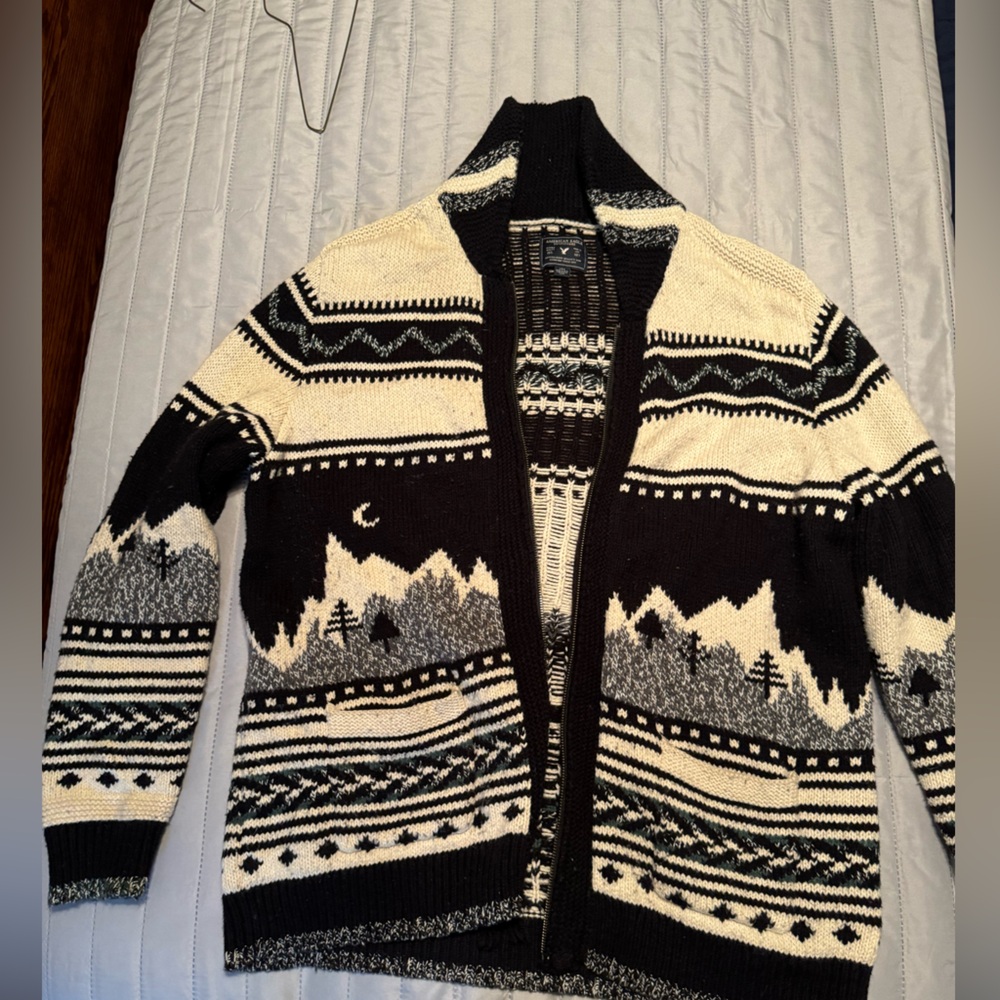 Old skool American Eagle Jacket men’s Large